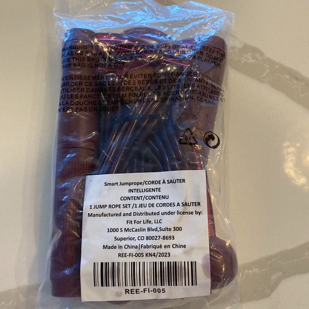 NWT Reebok 2-in-1 Digital Jump Rope - Picture 2 of 2